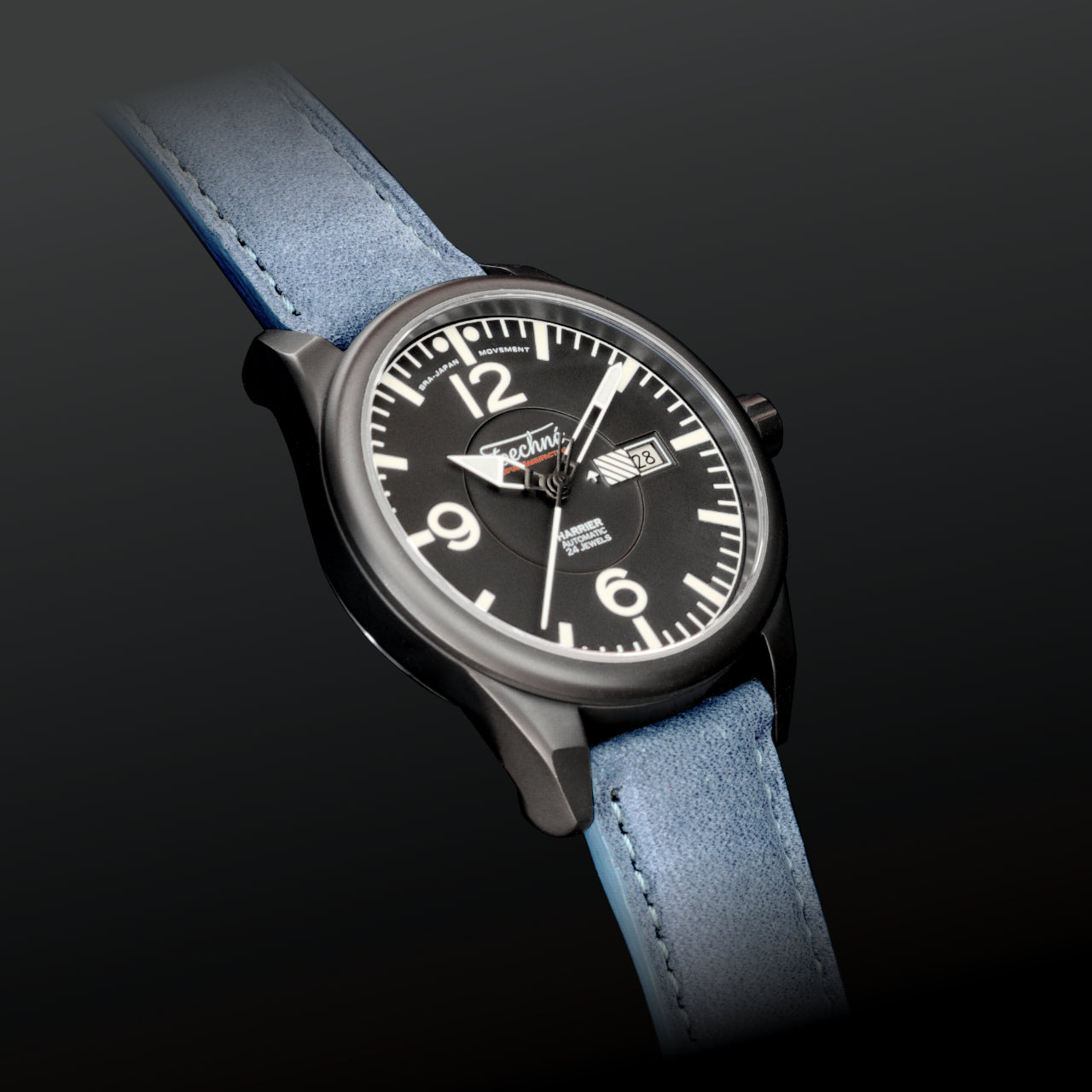 Harrier DateMatic PVD black